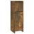 Dulap de baie, stejar fumuriu, 30x30x95 cm, lemn prelucrat GartenMobel Dekor