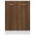 Dulap inferior, stejar maro, 60x46x81,5 cm, lemn prelucrat GartenMobel Dekor
