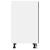 Dulap inferior cu sertar gri sonoma 30x46x81,5cm lemn prelucrat GartenMobel Dekor