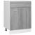 Dulap inferior cu sertar gri sonoma 60x46x81,5cm lemn prelucrat GartenMobel Dekor