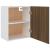 Dulap suspendat, stejar maro, 50x31x60 cm, lemn prelucrat GartenMobel Dekor