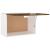 Dulap suspendat, stejar fumuriu, 60x31x40 cm, lemn prelucrat GartenMobel Dekor
