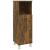 Dulap de baie, stejar fumuriu, 30x30x95 cm, lemn prelucrat GartenMobel Dekor