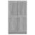 Bibliotecă, gri sonoma, 82,5x30,5x150 cm, lemn prelucrat GartenMobel Dekor