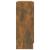 Dulap cu vitrină, stejar fumuriu 82,5x30,5x80 cm lemn prelucrat GartenMobel Dekor