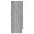 Dulap cu vitrină, gri sonoma, 82,5x30,5x80 cm, lemn prelucrat GartenMobel Dekor