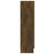 Dulap vitrină, stejar fumuriu, 82,5x30,5x115 cm, lemn prelucrat GartenMobel Dekor