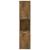 Dulap de baie, stejar fumuriu, 30x30x130 cm, lemn prelucrat GartenMobel Dekor