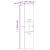 Dulap de baie, stejar maro, 30x30x130 cm, lemn prelucrat GartenMobel Dekor