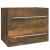 Dulap chiuvetă, stejar fumuriu, 60x38,5x48 cm, lemn prelucrat GartenMobel Dekor