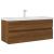 Dulap chiuvetă, stejar maro, 100x38,5x45 cm, lemn prelucrat GartenMobel Dekor