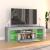 Comodă TV cu lumini LED, gri sonoma, 120x35x40 cm GartenMobel Dekor