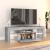 Comodă TV cu lumini LED, gri sonoma, 120x35x40 cm GartenMobel Dekor