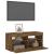 Comodă TV cu lumini LED, stejar fumuriu, 90x35x40 cm GartenMobel Dekor