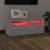 Comodă TV cu lumini LED, gri sonoma, 90x35x40 cm GartenMobel Dekor
