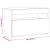 Comode TV cu lumini LED, 2 buc., gri sonoma, 60x35x40 cm GartenMobel Dekor
