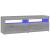 Comode TV cu lumini LED, 2 buc., gri sonoma, 60x35x40 cm GartenMobel Dekor