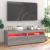 Comode TV cu lumini LED, 2 buc., gri sonoma, 60x35x40 cm GartenMobel Dekor