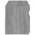 Comode TV cu lumini LED, 2 buc., gri sonoma, 60x35x40 cm GartenMobel Dekor