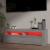 Comodă TV cu lumini LED, gri sonoma, 120x35x40 cm GartenMobel Dekor
