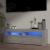 Comodă TV cu lumini LED, gri sonoma, 120x35x40 cm GartenMobel Dekor