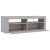 Comodă TV cu lumini LED, gri sonoma, 120x35x40 cm GartenMobel Dekor