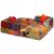 Canapea puf modulară cu 3 locuri, petice, material textil GartenMobel Dekor