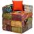 Canapea puf modulară cu 4 locuri, petice, material textil GartenMobel Dekor