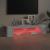 Comodă TV cu lumini LED, gri sonoma, 135x39x30 cm GartenMobel Dekor
