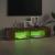 Comodă TV cu lumini LED, stejar maro, 135x39x30 cm GartenMobel Dekor