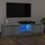 Comodă TV cu lumini LED, gri sonoma, 120x30x35,5 cm GartenMobel Dekor