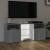 Comodă TV cu lumini LED, gri sonoma, 120x30x50 cm GartenMobel Dekor