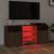 Comodă TV cu lumini LED, stejar maro, 120x30x50 cm GartenMobel Dekor