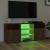 Comodă TV cu lumini LED, stejar maro, 120x30x50 cm GartenMobel Dekor