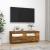 Comodă TV cu lumini LED, stejar fumuriu, 100x35x40 cm GartenMobel Dekor