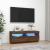 Comodă TV cu lumini LED, stejar maro, 100x35x40 cm GartenMobel Dekor