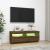 Comodă TV cu lumini LED, stejar maro, 100x35x40 cm GartenMobel Dekor