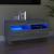 Comodă TV cu lumini LED, gri sonoma, 80x35x40 cm GartenMobel Dekor