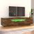 Comodă TV cu lumini LED, stejar fumuriu, 160x35x40 cm GartenMobel Dekor