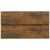 Set mobilier de baie, 2 piese, stejar fumuriu, lemn prelucrat GartenMobel Dekor