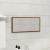 Set mobilier de baie, 2 piese, stejar fumuriu, lemn prelucrat GartenMobel Dekor