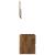 Set mobilier de baie, 2 piese, stejar fumuriu, lemn prelucrat GartenMobel Dekor