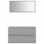 Set mobilier de baie, 2 piese, gri sonoma, lemn prelucrat GartenMobel Dekor