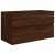 Set mobilier de baie, 2 piese, stejar maro, lemn prelucrat GartenMobel Dekor