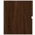 Set mobilier de baie, 2 piese, stejar maro, lemn prelucrat GartenMobel Dekor