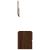 Set mobilier de baie, 2 piese, stejar maro, lemn prelucrat GartenMobel Dekor