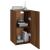 Dulapuri TV, 2 buc., stejar maro, 30,5x30x60 cm, lemn prelucrat GartenMobel Dekor