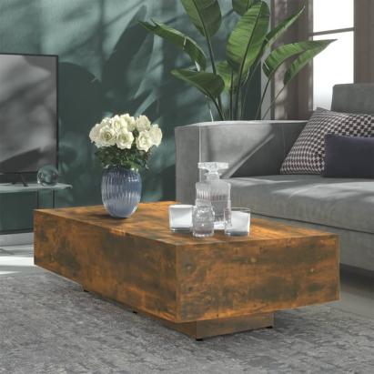 Măsuță de cafea, stejar afumat, 100x49,5x31 cm, lemn prelucrat GartenMobel Dekor