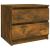 Noptiere, 2 buc., stejar fumuriu, 50x39x43,5 cm, lemn prelucrat GartenMobel Dekor