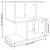 Noptiere, 2 buc., gri sonoma, 50x30x51,5 cm, lemn prelucrat GartenMobel Dekor
